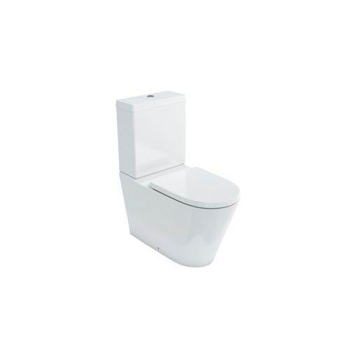 Sphere Easy Height Rimless Back-to-Wall Toilet Suite
