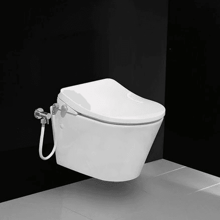 Evo Wall Hung Toilet with Bidet Seat