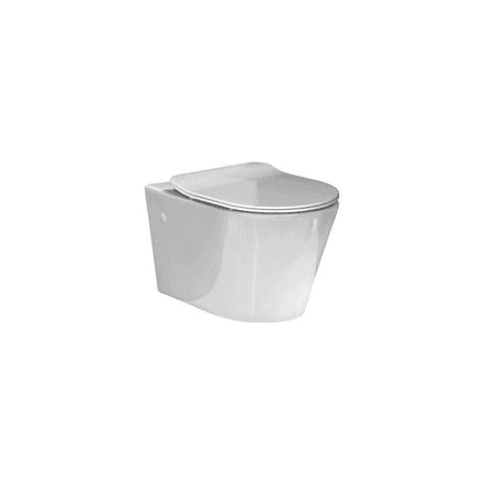 Evo Wall Hung Toilet Slim Seat