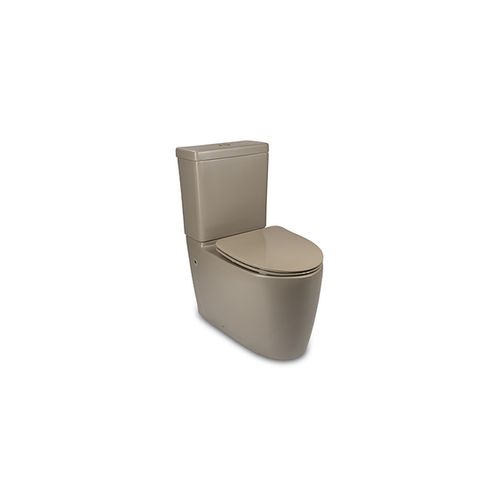 Grande Back to Wall Toilet Suite - Cashmere