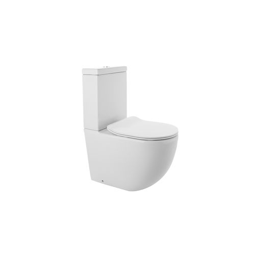Luci2 Toilet Suite with Slim Seat Gloss White