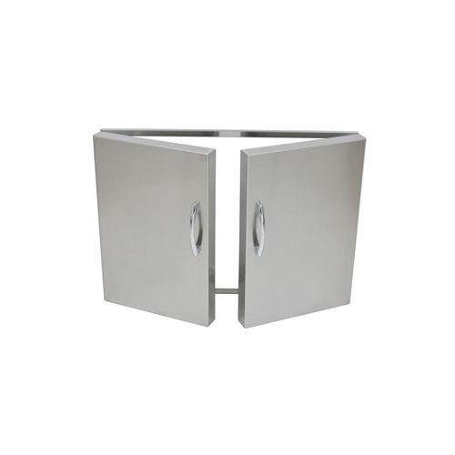 Grandfire Built In Additions - Stainless Steel Double Doors