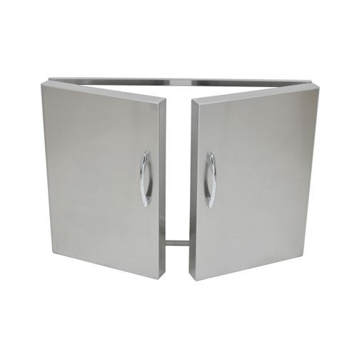Grandfire Built In Additions - Stainless Steel Double Doors