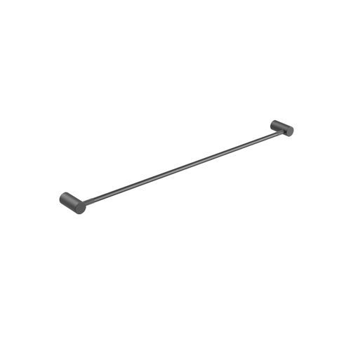Caddence Single Towel Rail 800mm Gun Metal Grey