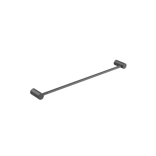 Caddence Single Towel Rail 600mm Gun Metal Grey