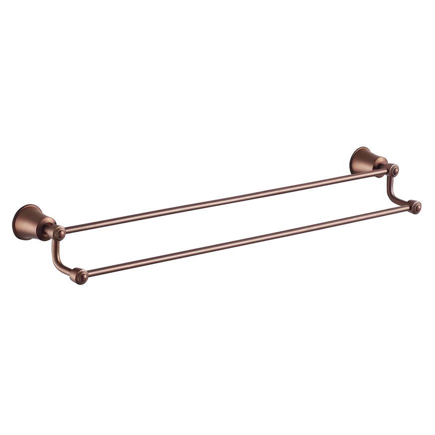 Liberty Double Towel Rail 650 x 112mm Oil Rubbed Bronze