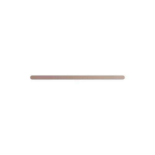 Bianca Single Towel Rail 800mm | Brushed Bronze