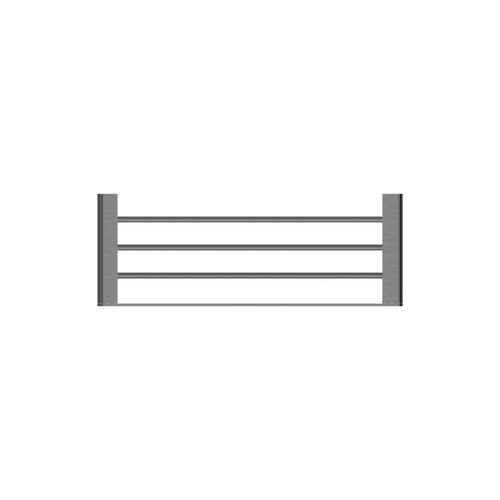 Bianca Towel Rack | Gun Metal