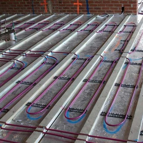 Under Timber Hydronic Heating