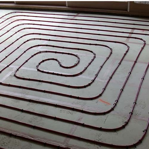 Screed Hydronic Floor Heating