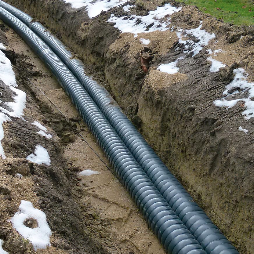 Rehau Rauvitherm Pre-Insulated Pipe Heating System