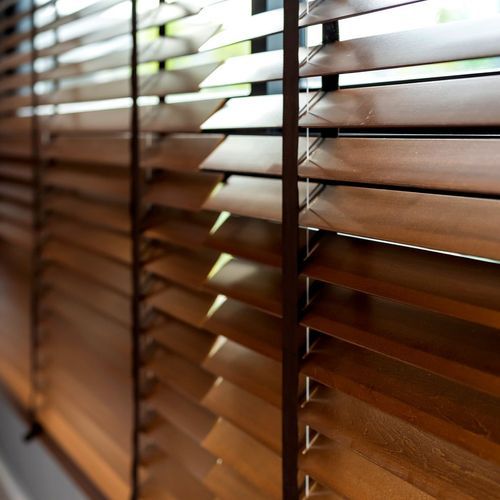 Natural Wood Venetian Blinds