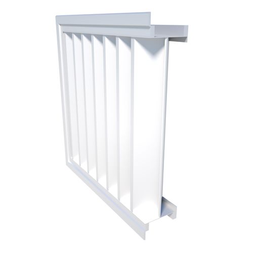 OVL-99 100m Vertical Weather Louver
