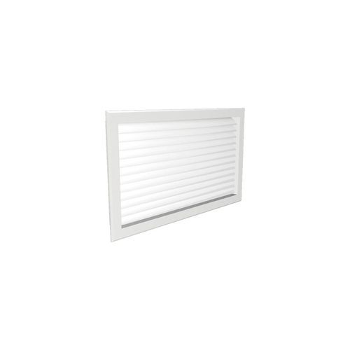 RL25 Return Air Curved Blade Half Chevron Louvre