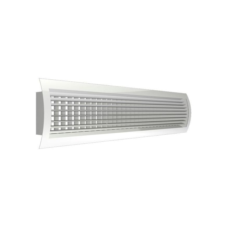 TLC Aluminium Curved Face Registers