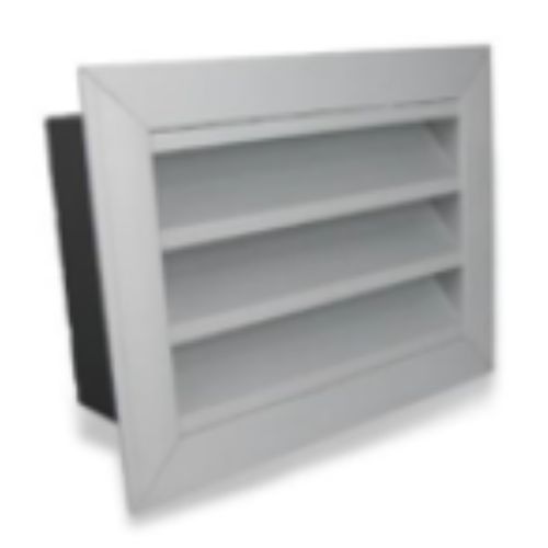 Anodized Aluminium Weatherproof Louvre with Box