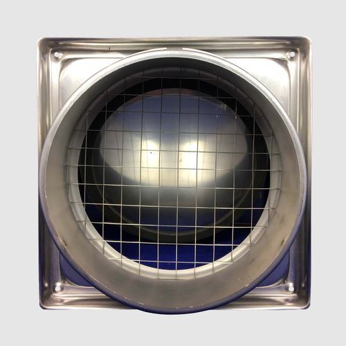 Masons Cowl Wall Vent Stainless Steel
