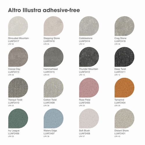 Altro Illustra™ adhesive-free - R10 Safety Flooring