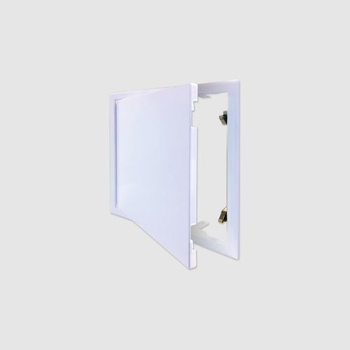 Access Panel - White, Stainless Steel