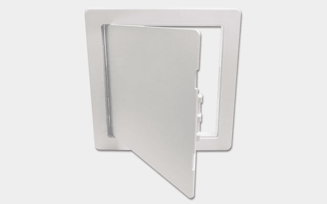 Access Panel - White, Plastic