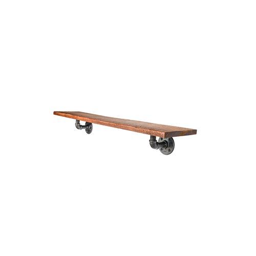 Reclaimed Kauri Pipe Bracket Shelf
