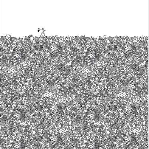 Styl'Editions Black & White Wallpaper- Il Viaggiatore