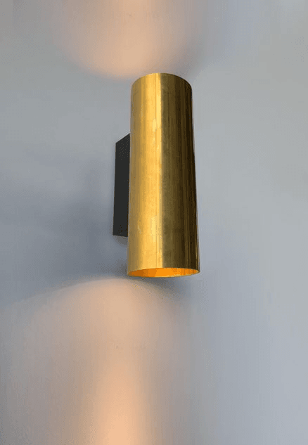 Beama Brass Up Down Wall Light