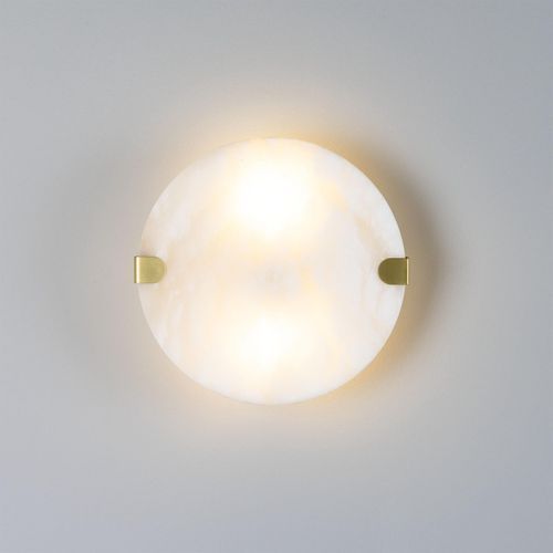 Dundee Alabaster IP44 Wall Light