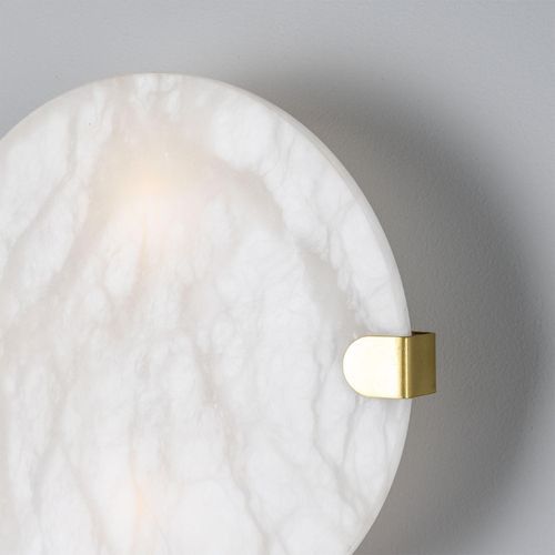 Dundee Alabaster IP44 Wall Light