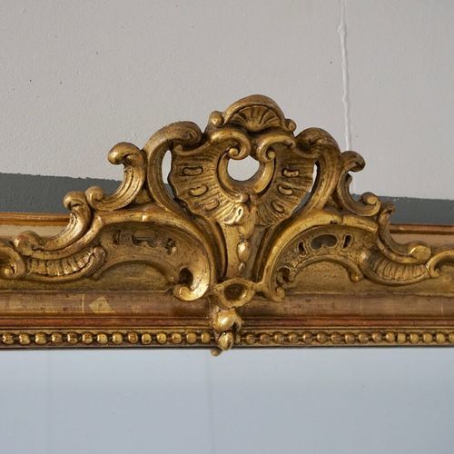French Louis Philippe Gilded Mirror