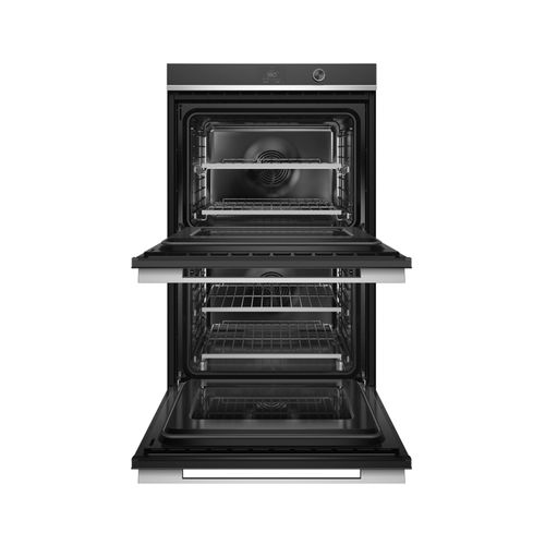 F&P Double Oven, 76cm, 17 Function, Self-cleaning