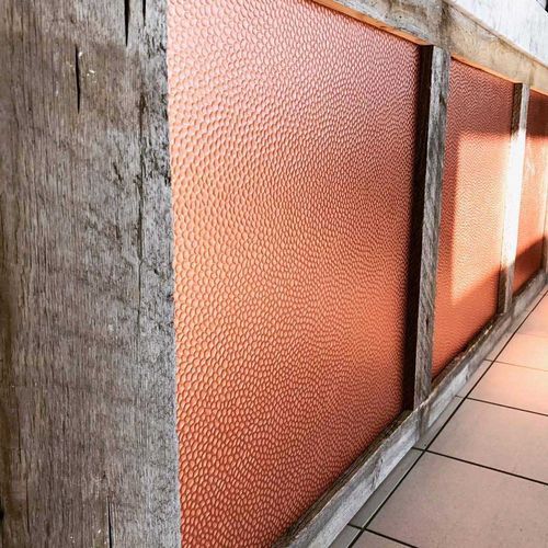 Series 200 218 Cobblestone Copper | Real Metal Laminates