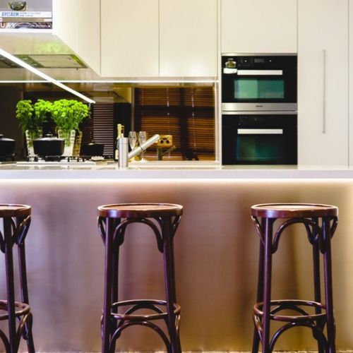 Series 900 925 Brushed Medium Bronze Aluminium | Real Metal Laminates