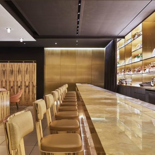 Series 900 931 Brushed Golden Aluminium | Real Metal Laminates