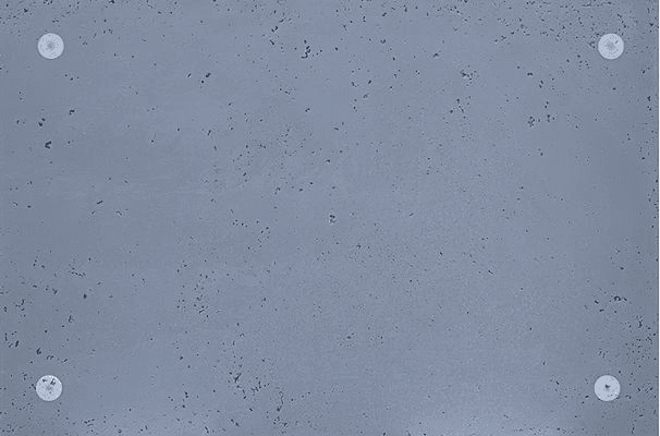 Formed Pitted Concrete Raw 900/600mm Wall Panel