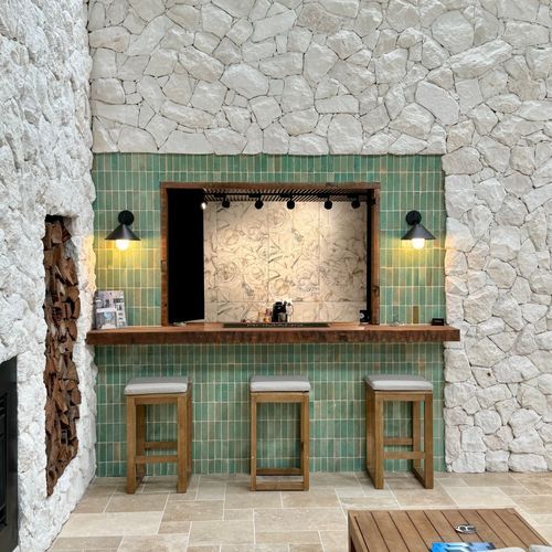 Santorini Limestone Wall Cladding