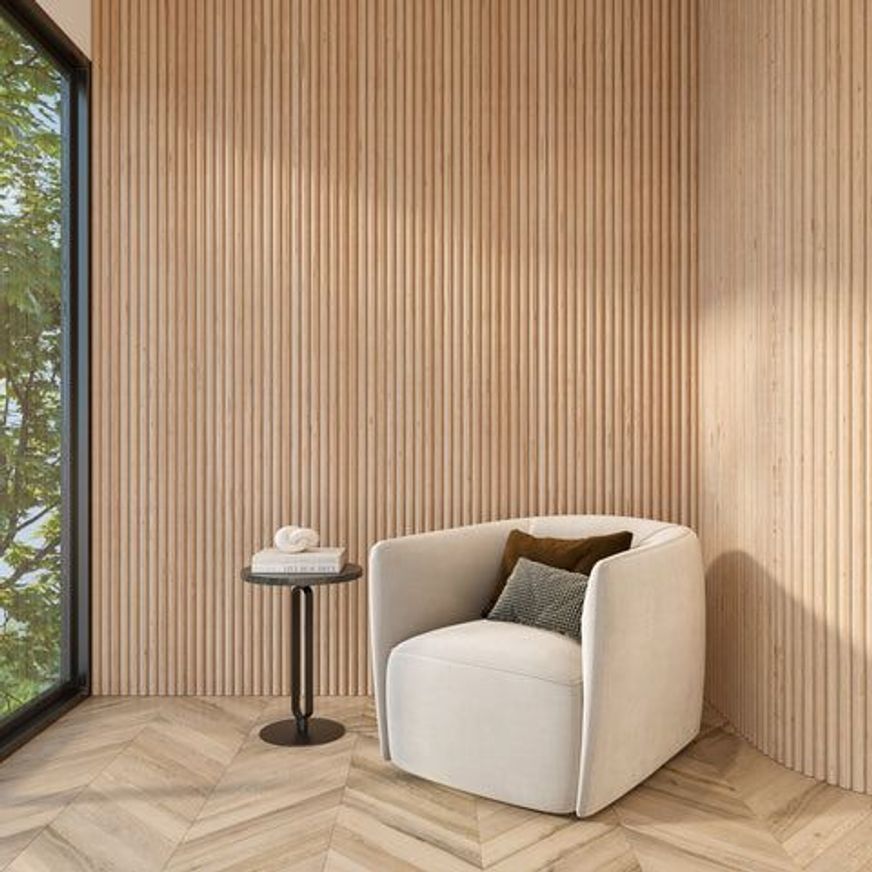 Linear Flex - Hills - Laminated Ply Wall Panelling