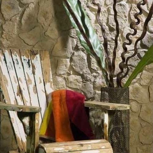 Flint Stone Wall Panels by Muros
