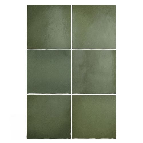 Margot Malachite Matt 132x132x10mm