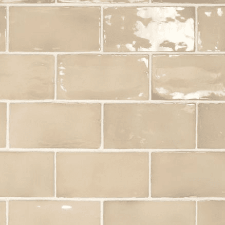 Marlowe Beige Gloss 150x75x10mm Wall Tile