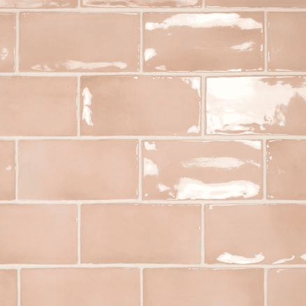 Marlowe Blush Gloss 150x75x10mm Wall Tile