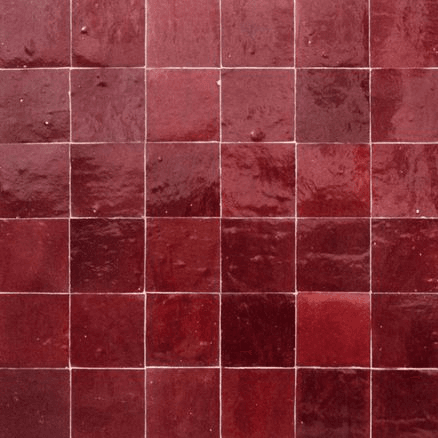 Moroccan Zelige Shiraz Terracotta 100x100x13mm