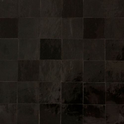 Moroccan Zelige Black Terracotta