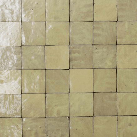 Moroccan Zelige Butter Terracotta 100x100x13mm