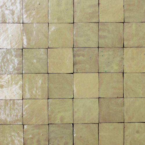 Moroccan Zelige Butter Terracotta 100x100x13mm