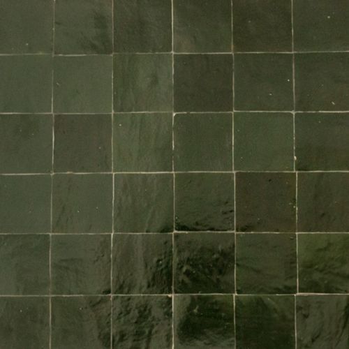 Moroccan Zelige Kelp Terracotta 100x100x13mm