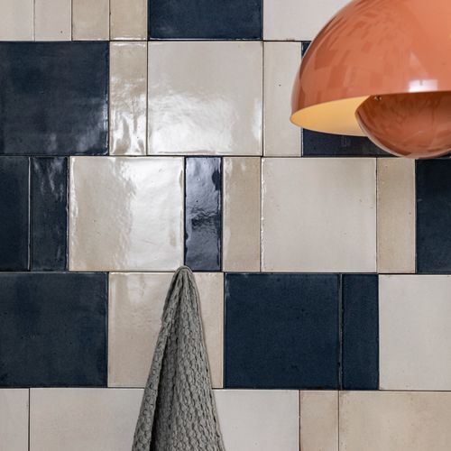 Riad Blu Gloss 150x50mm Wall Tile