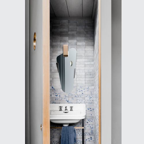 Riad Grigio Gloss 150x50mm Wall Tile
