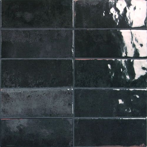 Tennessee Gloss Black Gloss Wall Tiles