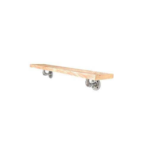 Macrocarpa Pipe Bracket Shelf